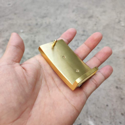 Mặt Khóa dây lưng cá sấu THÉP KHÔNG GỈ hình cá sấu rất đẹp!