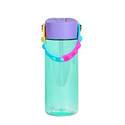 [Elemental chính hãng - Thương hiệu Mỹ] Bình nước Elemental Tritan 530ml - dây đeo Pop Fidget, an toàn sức khỏe