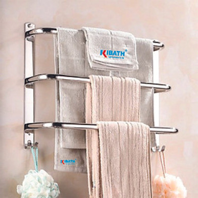 Giá Treo Khăn Nhà Tắm Kibath 3 Tầng Inox SUS 304 KB-928