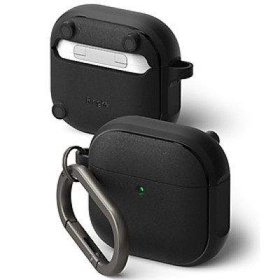 Ốp Case Bao Dành Cho Airpods 4, RINGKE Onyx Magnetic, Sạc từ tính kèm móc treo thép_ Hàng Chính Hãng