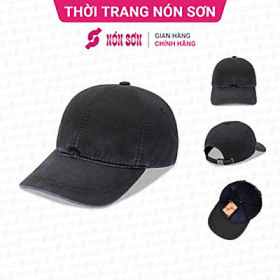 ƯU ĐÃI - Mũ kết lưỡi trai nam nữ thời trang NÓN SƠN MC024B-ĐN1
