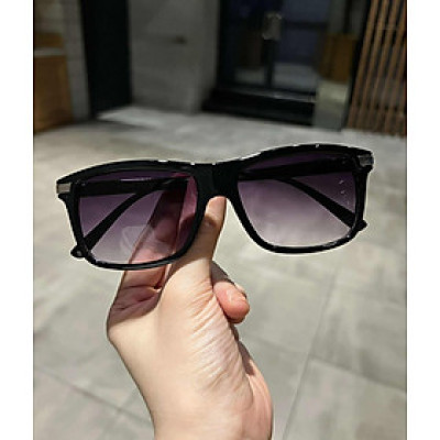 Kính râm Mắt vuông unisex dáng cơ bản chống nắng Uv