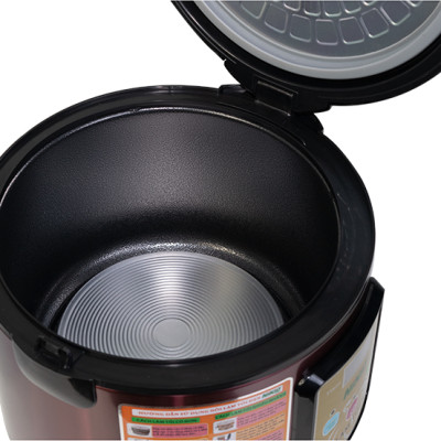 Máy (Nồi) Làm Tỏi Đen Nikio NK-688 - Dung Tích 5 Lít, Làm Được 1.5 Kg Tỏi, Công Nghệ Ủ Tỏi Nhật Bản Cho Tỉ Lệ Thành Công 99%, Tự Động Sấy Khô Giúp Tỏi Thơm Ngon Chuẩn Vị - Đỏ Tím