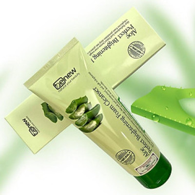 Sữa rửa mặt trắng da da Lô Hội - Benew Aloe Brightening 160ml