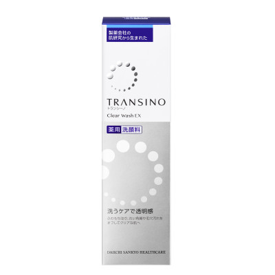 Sữa Rửa Mặt Sáng Da, Mờ Thâm, Giảm Nám Transino Clear Wash 100g