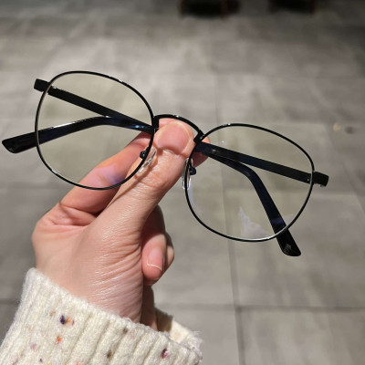 Kính vintage kim loại viền gọng dày cho nam nữ