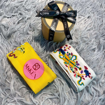 Khăn lụa tơ tằm Twilly thiết kế Tuệ