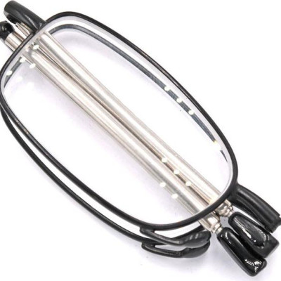 Kính gập 868 màu đen tròng lão 3.5 độ