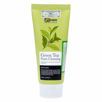 SỮA RỬA MẶT TRÀ XANH CAO CẤP HÀN QUỐC BENEW GREEN TEA FOAM CLEANSING ( 100ML ) - HÀNG CHÍNH HÃNG