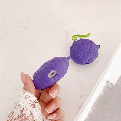 Bao Case OP Cho Airpods 1&2 / Airpods Pro / Airpods 3 Trái Ác Quỷ Luffy Gomu Gomu Nomi - Hàng Chính Hãng