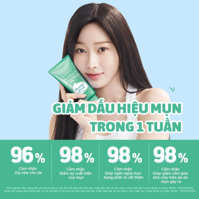 Sữa Rửa Mặt Senka Perfect Whip Acnes Care Dành Cho Da Mụn 100g