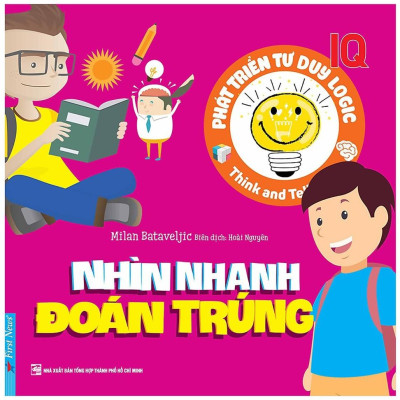 Combo Phát triển tư duy logic + Giác quan IQ (6 cuốn) - Bản Quyền