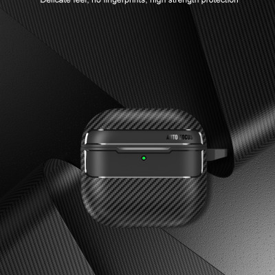 Bao Case Ốp TPU Carbon cho Airpods 4 - Hàng Chính Hãng