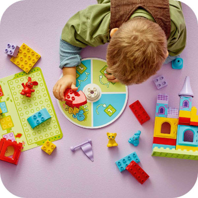 LEGO DUPLO 10450 Đồ Chơi Lắp Ráp Trò Chơi Lâu Đài Của Hopsy (47 chi tiết)