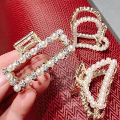 Set 3 Kẹp Tóc Ngọc Trai , Kiểu Dáng Hàn Quốc