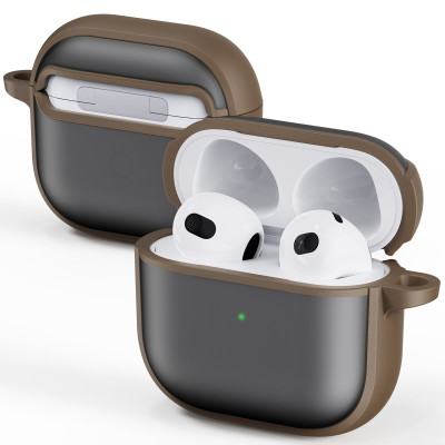  Hộp đựng tai nghe, Case bảo vệ cho tai nghe Airpods 4 Case nhám mờ chống bám vân tay chống sốc hiệu Likgus - Hàng chính hãng