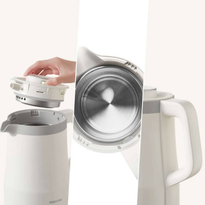 Bình đun siêu tốc Toshiba KT-15DRTVN(W) màu Trắng - Hàng chính hãng
