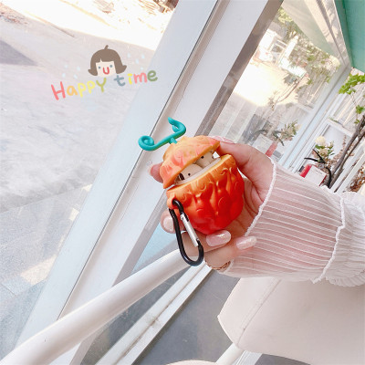 Bao Case OP Cho Airpods 1&2 / Airpods Pro / Airpods 3 Trái Ác Quỷ Ace Mera Mera Nomi - Hàng Chính Hãng