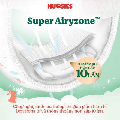 Tã quần Huggies Airsoft size L gói 36 miếng