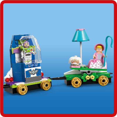 LEGO DISNEY PRINCESS 43264 Đồ Chơi Lắp Ráp Tàu Lửa Hoạt Hình Toy Story (206 chi tiết)