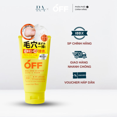 Sữa rửa mặt làm sáng da KANKITSU OHJI Melano Search Vita C Facial Wash