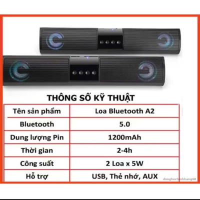 Loa nghe nhạc Bluetooth A2 âm thanh lớn