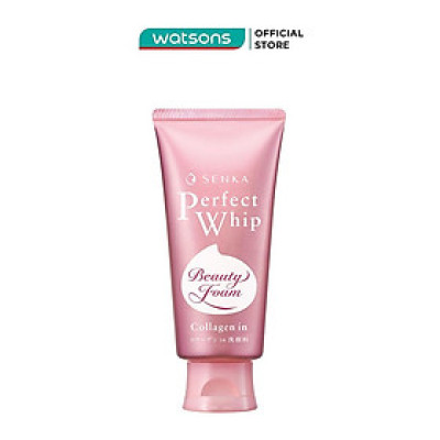 Sữa Rửa Mặt Tạo Bọt Senka Perfect Collagen In 120g