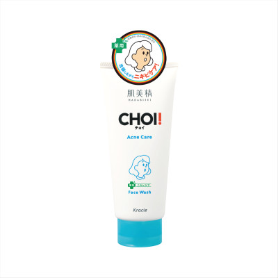 Sữa Rửa Mặt Chăm Sóc Da Mụn Kracie Hadabisei Choi Acne Care Facial Wash (110G)