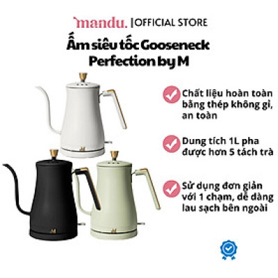 Ấm siêu tốc Perfection By M, Made in Korea hàng chính hãng