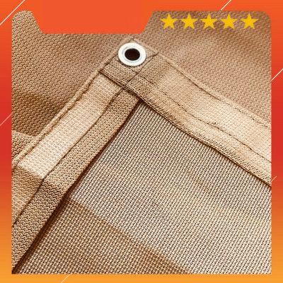 LƯỚI CHE NẮNG - MAY VIỀN, KHUY - MÀU KEM 