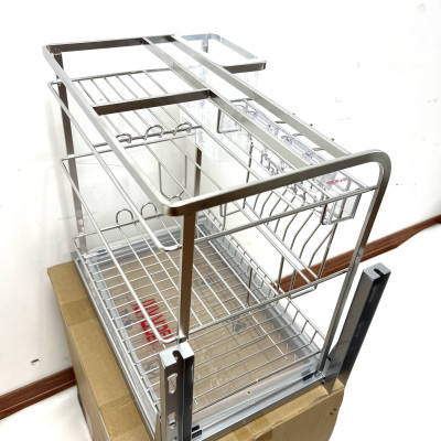 Giá đựng dao thớt gia vị 2 tầng 