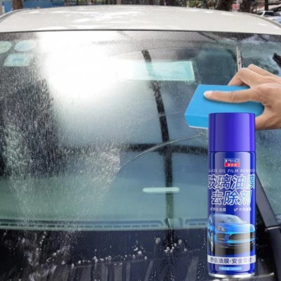 Bình Xịt Tạo Bọt Tẩy Màng Dầu, Canxi, Vết Ố Trên Kính Ô Tô - Công Nghệ Nano Chống Bám Nước