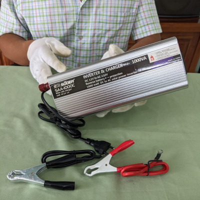 Kích 12V Lên Điện 220V Suoer 1000W 2IN1 Kèm Sạc Bình ắc Quy Thông Minh Tự Ngắt Khi Đầy: Công suất mạnh mẽ Loại Cao Cấp