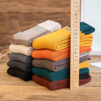 Combo 5 đôi tất Mianxi Unisex lót lông siêu ấm áp giữ nhiệt rất tốt