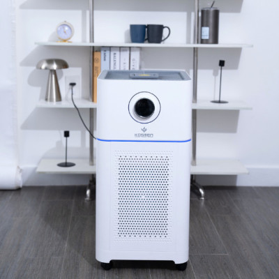 Máy Lọc Không Khí Kosmen KM - A65 Lọc Bằng Ion âm, Diệt Khuẩn Bằng Đèn UV, Khóa Trẻ Em - Hàng Chính Hãng BH 24 Tháng
