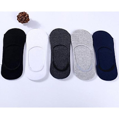 Combo 5 đôi tất nam, vớ nam mang giày lười màu ngẫu nhiên A177