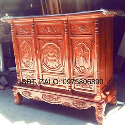Tủ thờ gỗ dâu giá đã bao gồm phí ship