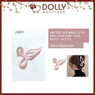 Kẹp tóc nơ nhựa 11cm Jary Hair Clip - HC1 - HC1.3 - HC1.3.1
