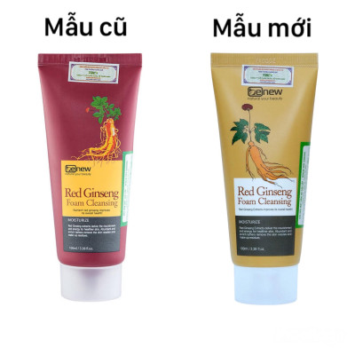 Sữa Rửa Mặt Sâm Đỏ Benew Red Ginseng (100ml)