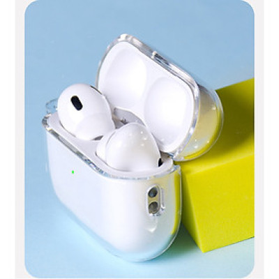 Ốp Nhựa Cứng Trong Suốt cho Airpods 3 / Airpods Pro 2 - Hàng Chính Hãng