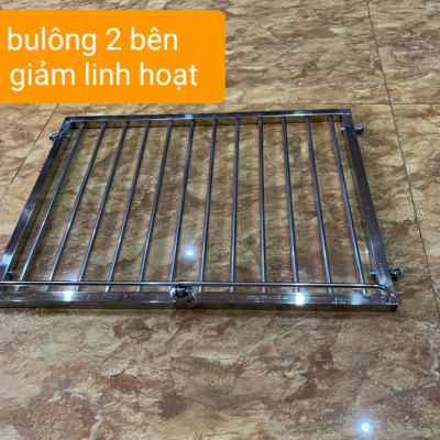 GIÁ GẦM BẾP , KỆ ĐỂ ĐỒ NHÀ BẾP INOX 304 . KT 75 X 50 CM ( giá 1sp)