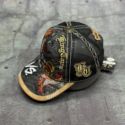 Nón nam, mũ lưỡi trai Song kê phối vải jeans form đẹp thời trang đường phố