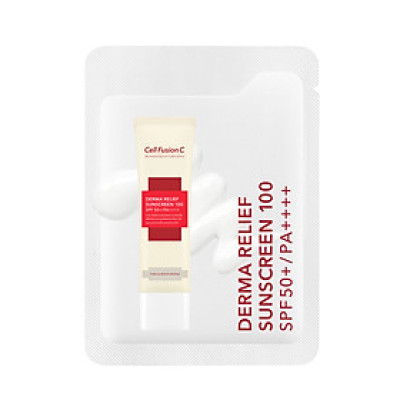 [GIFT] Kem Chống Nắng Cho Da Nhạy Cảm Cell Fusion C Derma Relief Suncreen 100 SPF 50+/PA++++ (1.2g)