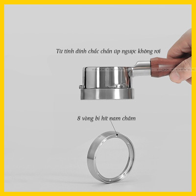 Vòng Đong Cà Phê Inox Hít Nam Châm Size 51mm,53mm và 58mm |  Inox Dosing Ring