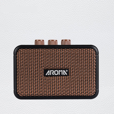 Loa Đàn Guitar Acoustic Aroma AG -04 I Loa Ampli Guitar Điện Mini Aroma AG-04