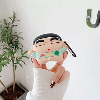 Case Silicon dành cho Airpods Pro 2/ Airpods Pro Hình Chai-en, Loa marshall, kurumi, shin bút chì hot Trend_ Hàng chính hãng