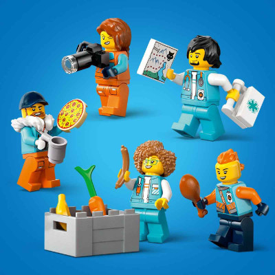 LEGO CITY 60471 Đồ Chơi Lắp Ráp Xe Thí Nghiệm Khám Phá Bắc Cực (1064 chi tiết)