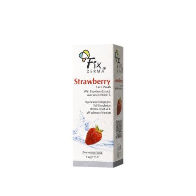 Sữa Rửa Mặt Fixderma Chiết Xuất Dâu Tây Strawberry Face Wash 75g