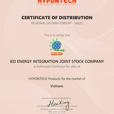 Biến tần hòa lưới bám tải HYPONTECH 5kW 1 pha HPS-5000 (Ứng dụng theo dõi HiPortal có Tiếng Việt)