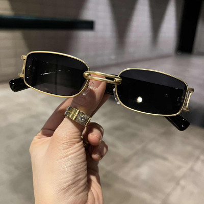 Kính râm Mắt vuông nhỏ thời trang cá tính retro cho nam nữ